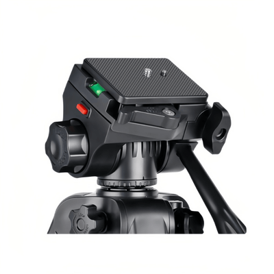 T175D Premium and Adjustable Phone Tripod for Professional Photography - ROODTUO