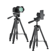 T175D Premium and Adjustable Phone Tripod for Professional Photography - ROODTUO