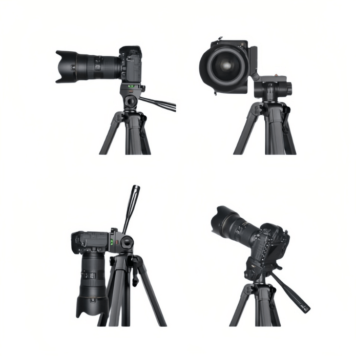 T175D Premium and Adjustable Phone Tripod for Professional Photography - ROODTUO