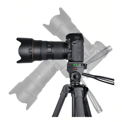 T175D Premium and Adjustable Phone Tripod for Professional Photography - ROODTUO