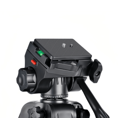 T200D Premium and Adjustable Phone Camera Tripod for Professional Photography - ROODTUO