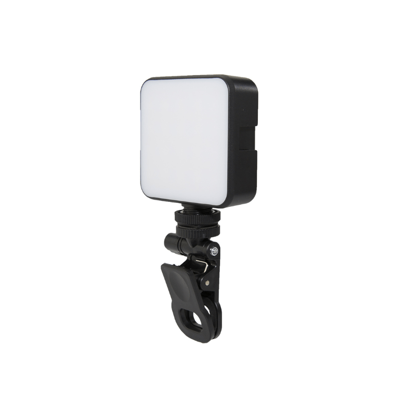 T64RGB Portable Full - color Fill Light Adjustable Brightness and Color Temperature - 3 Modes - ROODTUO