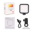WL62 Mini Portable Pocket Light - Mobile Phone Fill Light with 3 Color Temperatures & Adjustable 3000k - 6000k - ROODTUO