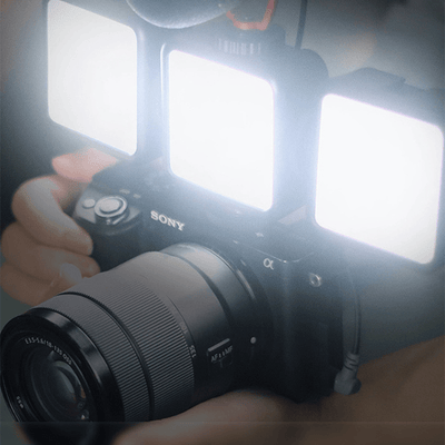 WL62 Mini Portable Pocket Light - Mobile Phone Fill Light with 3 Color Temperatures & Adjustable 3000k - 6000k - ROODTUO