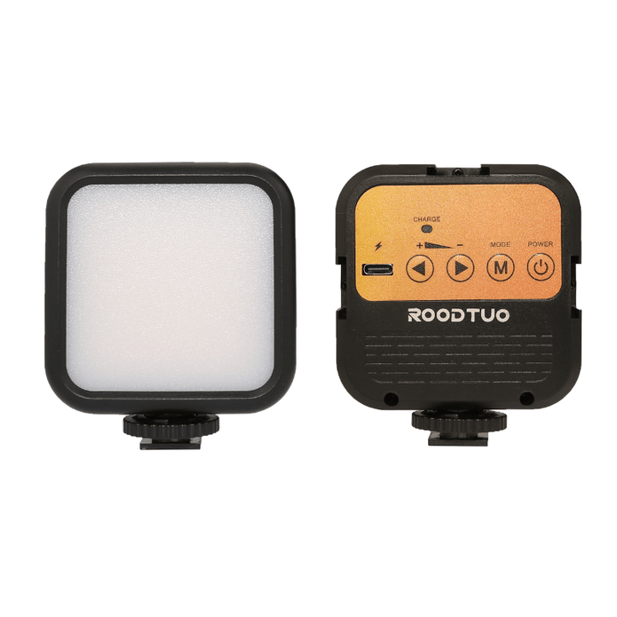 WL62 Mini Portable Pocket Light - Mobile Phone Fill Light with 3 Color Temperatures & Adjustable 3000k - 6000k - ROODTUO